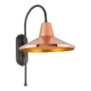 Aplique Kirkcaldy 40 x 30 x 51 cm de 1 llama en varios colores [lux.pro]