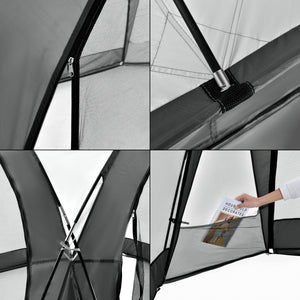 Pabellón LED Grästorp Carpa de fiesta Pabellón de jardín en varios colores [pro.tec]