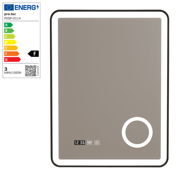 Espejo de baño LED Pescara en varios colores y tamaños [pro.tec]