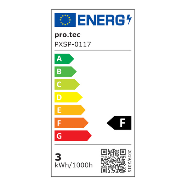 Espejo de baño LED Racale blanco en varios tamaños [pro.tec]