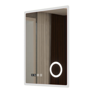 Espejo de baño LED Racale blanco en varios tamaños [pro.tec]