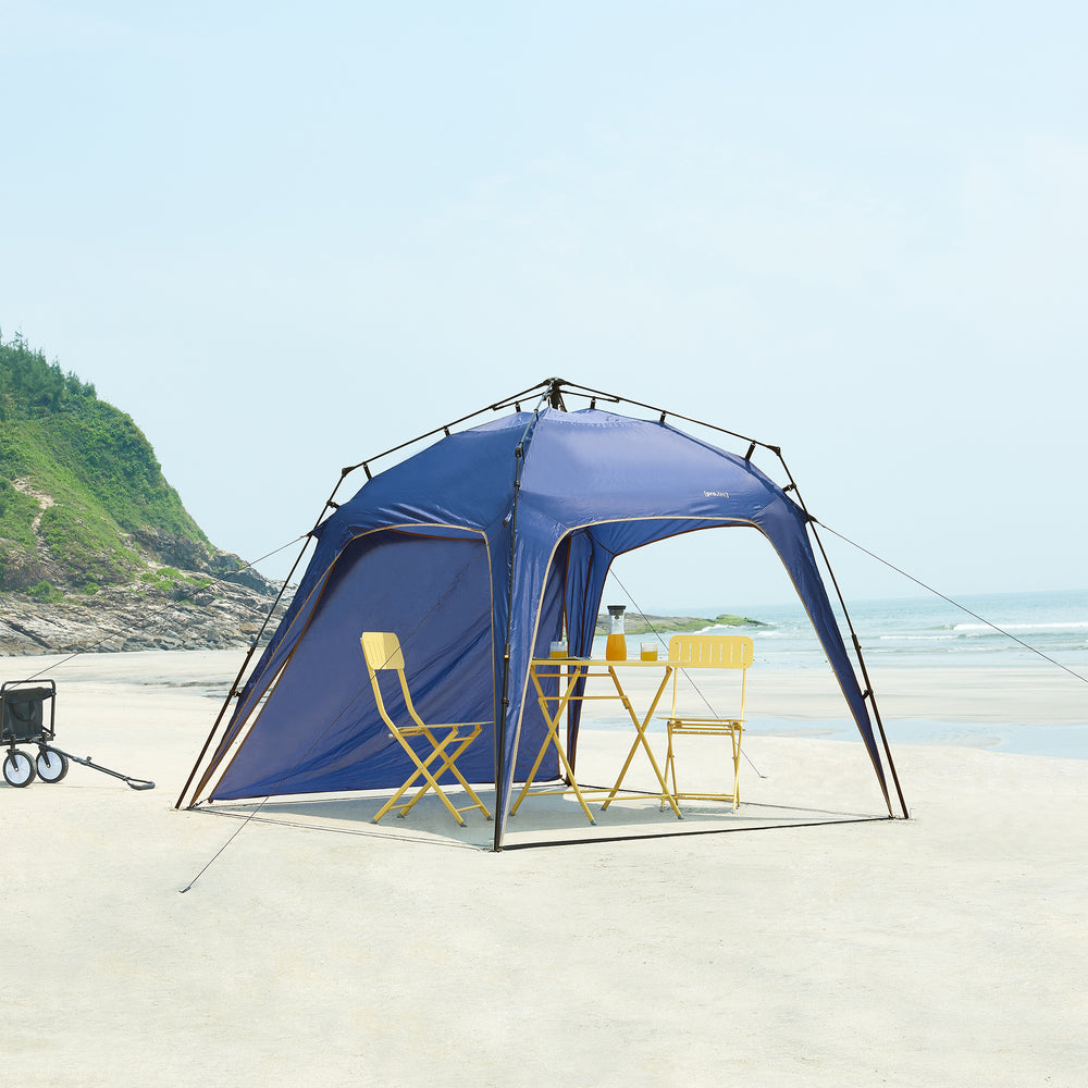 Pabellón plegable Barendrecht con iluminación LED 2,5x2,5 metros [pro.tec]