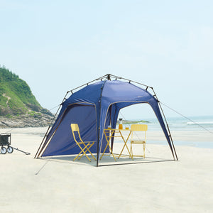 Pabellón plegable Barendrecht con iluminación LED 2,5x2,5 metros [pro.tec]