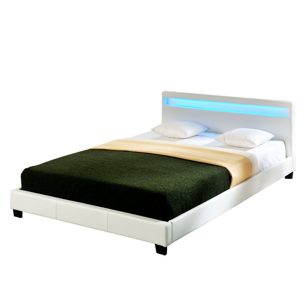Cama tapizada LED Paris en varios colores y tamaños [Corium] - premiumXL