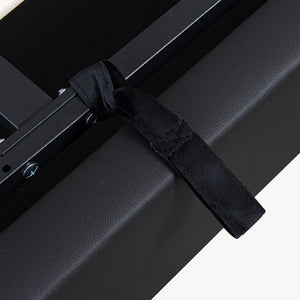 Cama tapizado LED Tröstiar con somier abatible + colchón 140/160/180x200cm [en.casa]