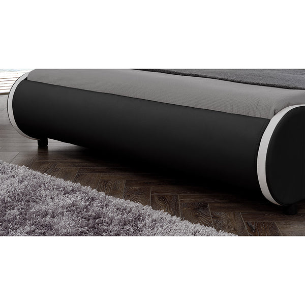 Cama tapizada LED Valencia en varios colores y tamaños [Corium]