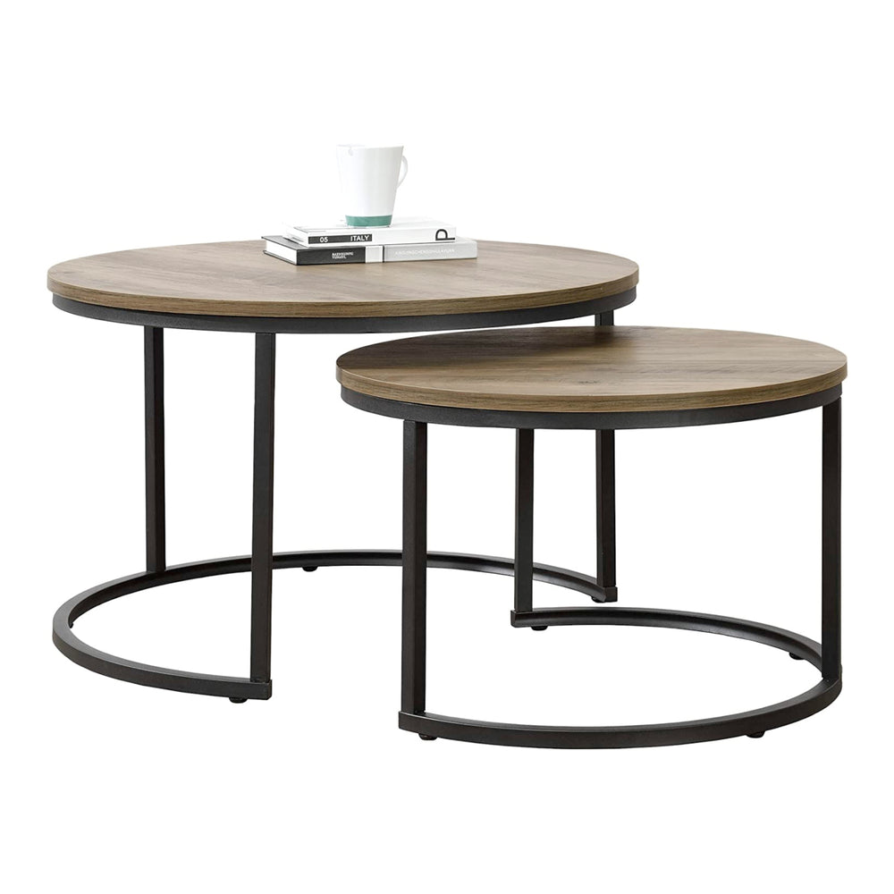 Mesa de centro - Set Christchurch [en.casa] - premiumXL
