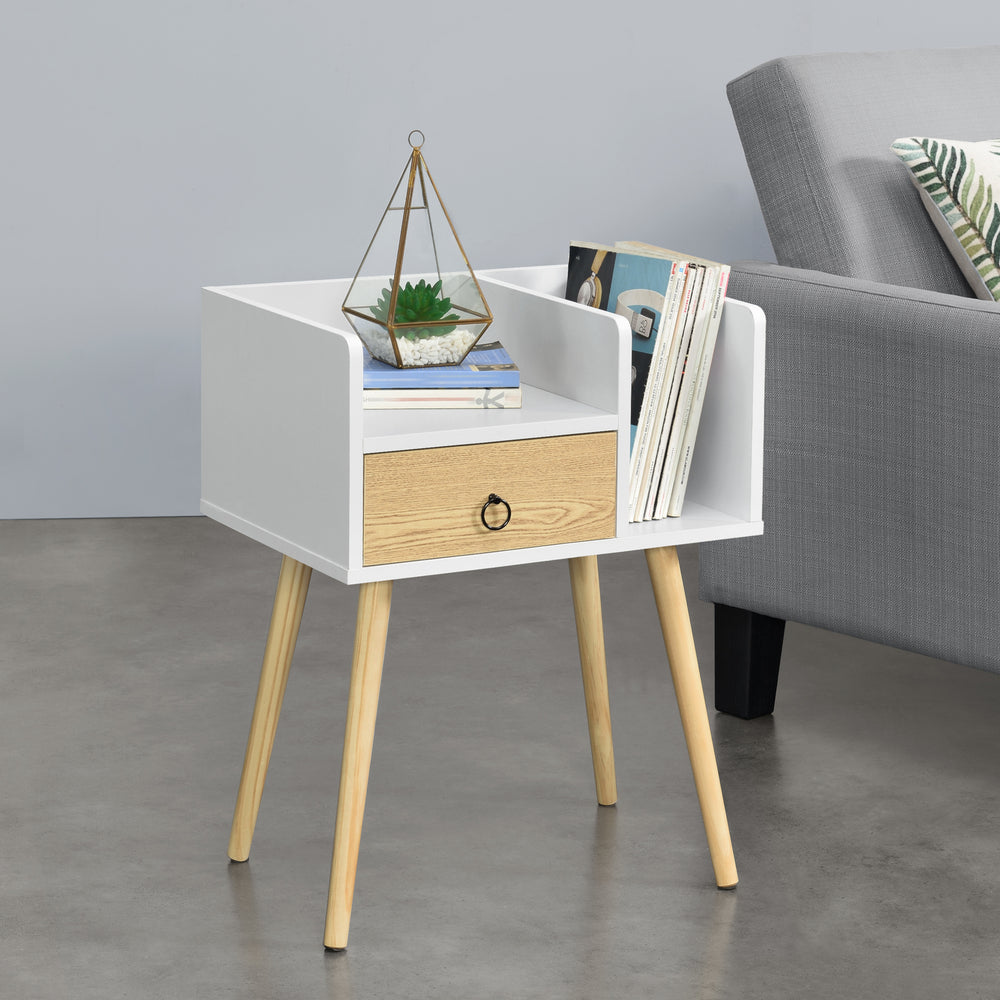 Mesa auxiliar Gibbston 64x50x36 cm en varios colores en.casa - premiumXL