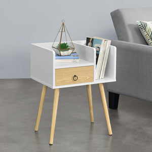 Mesa auxiliar Gibbston 64x50x36 cm en varios colores en.casa - premiumXL