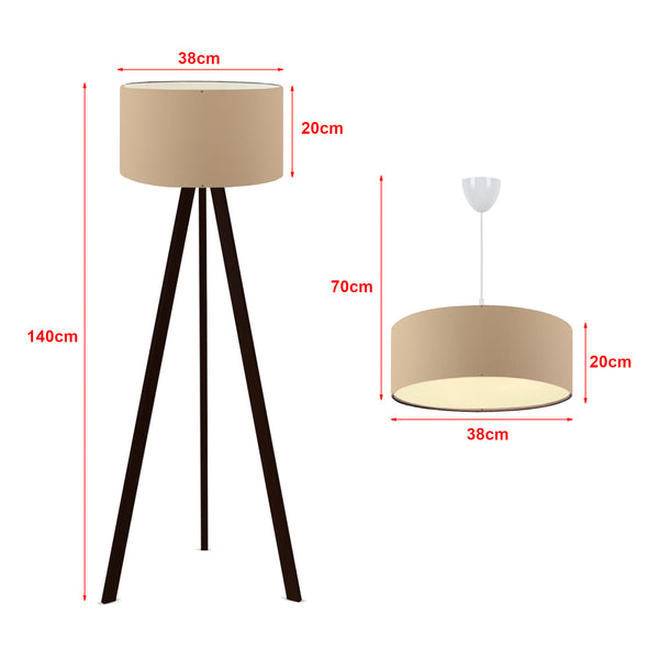 Conjunto de lámparas Scunthorpe [lux.pro]