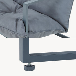 Conjunto de muebles de jardín Karg mesa y sofá modular [casa.pro]