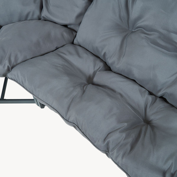 Conjunto de muebles de jardín Karg mesa y sofá modular [casa.pro]