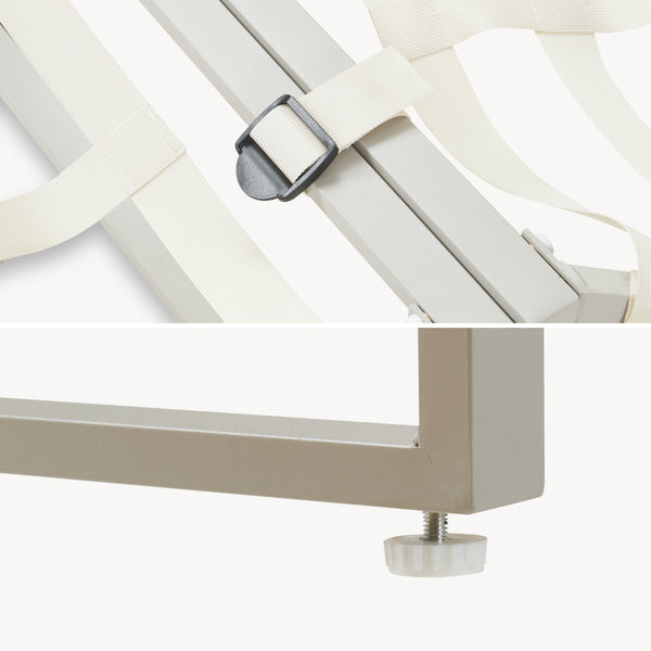 Conjunto de muebles de jardín Karg mesa y sofá modular [casa.pro]