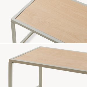 Conjunto de muebles de jardín Karg mesa y sofá modular [casa.pro]