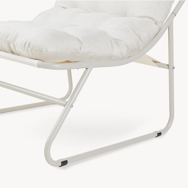 Conjunto de muebles de jardín Malmö mesa + 2 sillones [casa.pro]