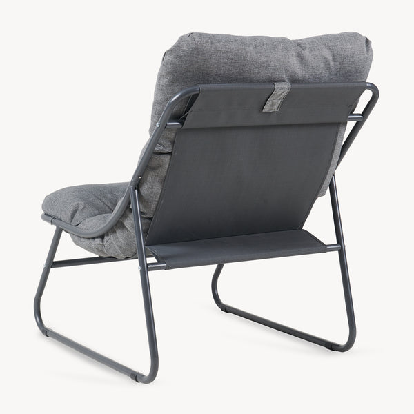 Conjunto de muebles de jardín Malmö mesa + 2 sillones [casa.pro]
