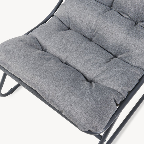 Conjunto de muebles de jardín Malmö mesa + 2 sillones [casa.pro]