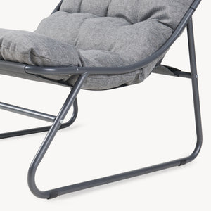 Conjunto de muebles de jardín Malmö mesa + 2 sillones [casa.pro]