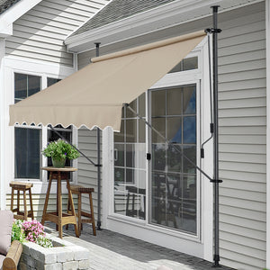 Toldo de sujeción Stem gris o color arena [pro.tec] - premiumXL