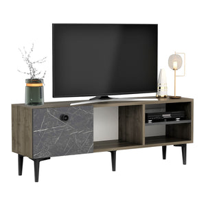 Mesa de televisión Nannestad 45x120x30 cm en varios colores [en.casa]