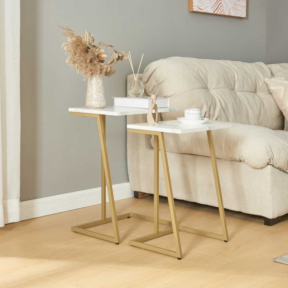 Mesa de comedor Salem juego de 2 [en.casa]