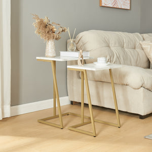 Mesa de comedor Salem juego de 2 [en.casa]