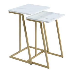 Mesa de comedor Salem juego de 2 [en.casa]