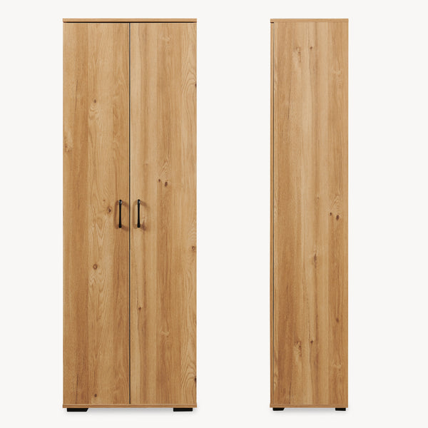 Armario multiusos Chalvefted puertas compartimentos [en.casa]