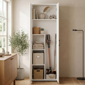 Armario multiusos Chalvefted puertas compartimentos [en.casa]