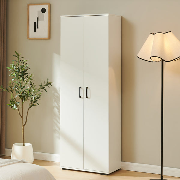 Armario multiusos Chalvefted puertas compartimentos [en.casa]