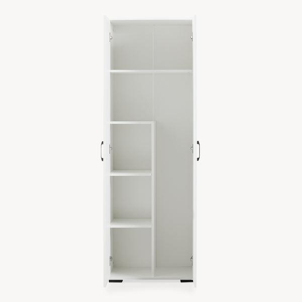 Armario multiusos Chalvefted puertas compartimentos [en.casa]
