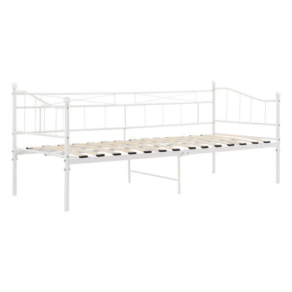 Cama de metal Arjeplog 90x200 cm hasta 150 kg varios colores en.casa