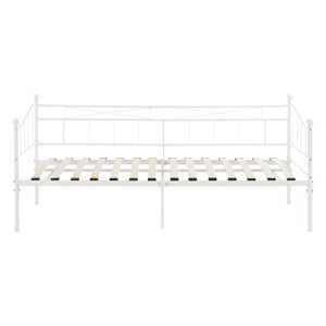 Cama de metal Arjeplog 90x200 cm hasta 150 kg varios colores en.casa