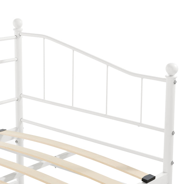 Cama de metal Arjeplog 90x200 cm hasta 150 kg varios colores en.casa