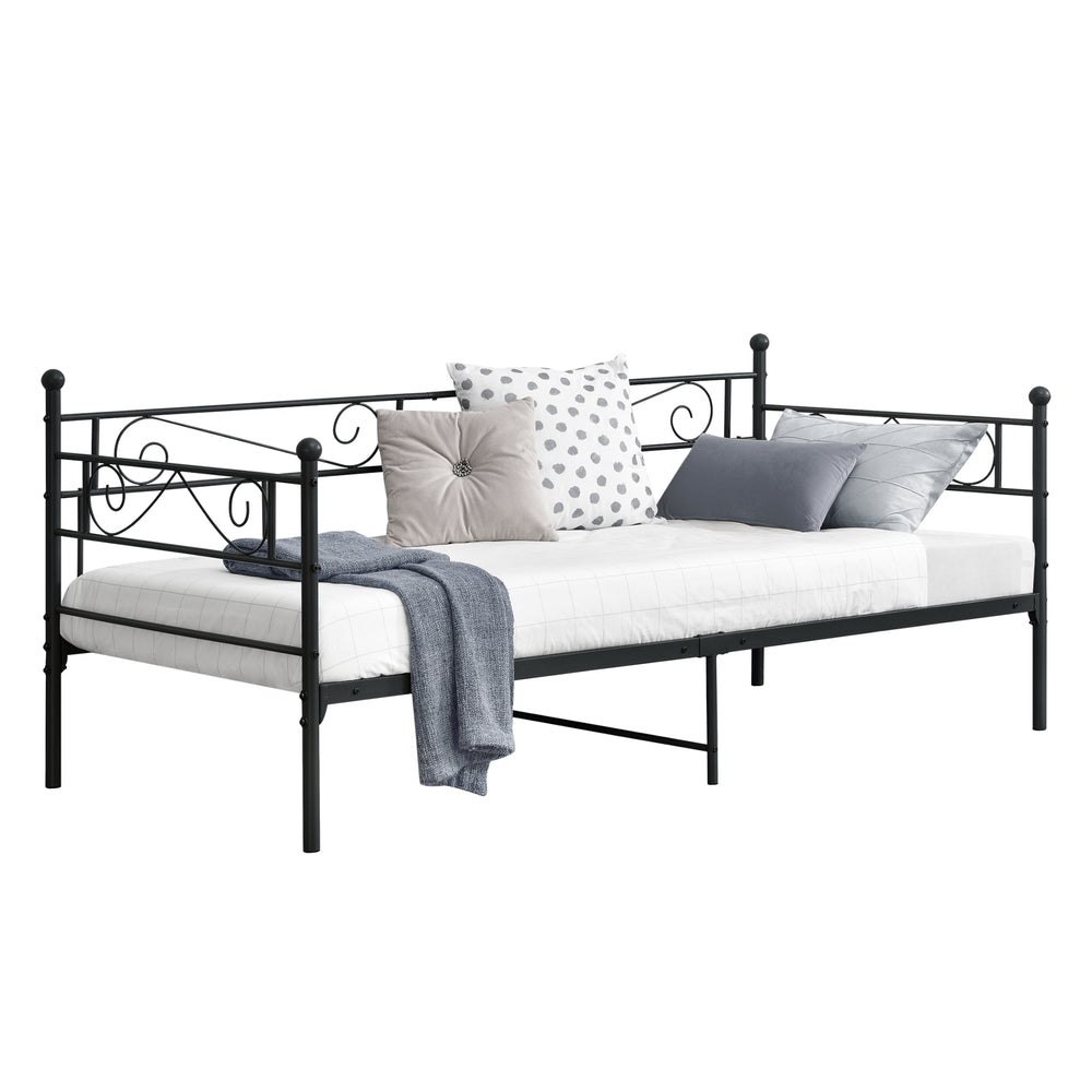 Cama de metal Kerava 90x200 cm en varios colores en.casa - premiumXL