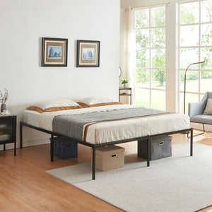 Cama de metal Vårdö [en.casa]