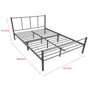 Cama de metal Laos con colchón de espuma fría en varios colores y tamaños en.casa
