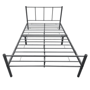 Cama de metal Laos con colchón de espuma fría en varios colores y tamaños en.casa
