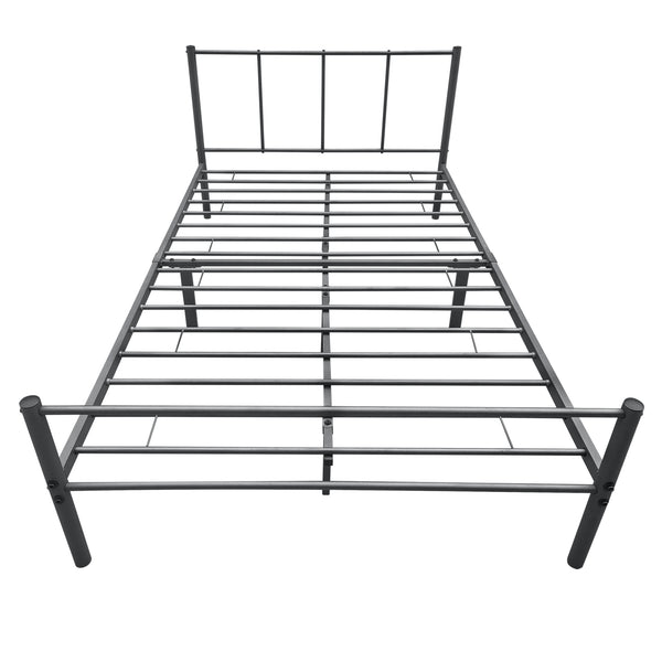 Cama de metal Laos con colchón de espuma fría en varios colores y tamaños en.casa