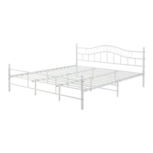 Cama de metal Florencia en varios colores y tamaños [en.casa]