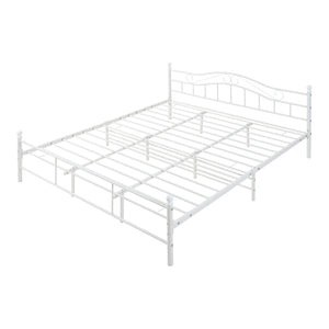 Cama de metal Florencia en varios colores y tamaños [en.casa]