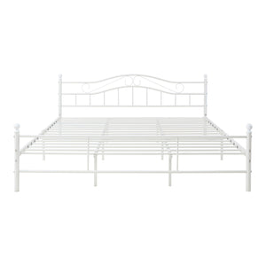 Cama de metal Florencia en varios colores y tamaños [en.casa]