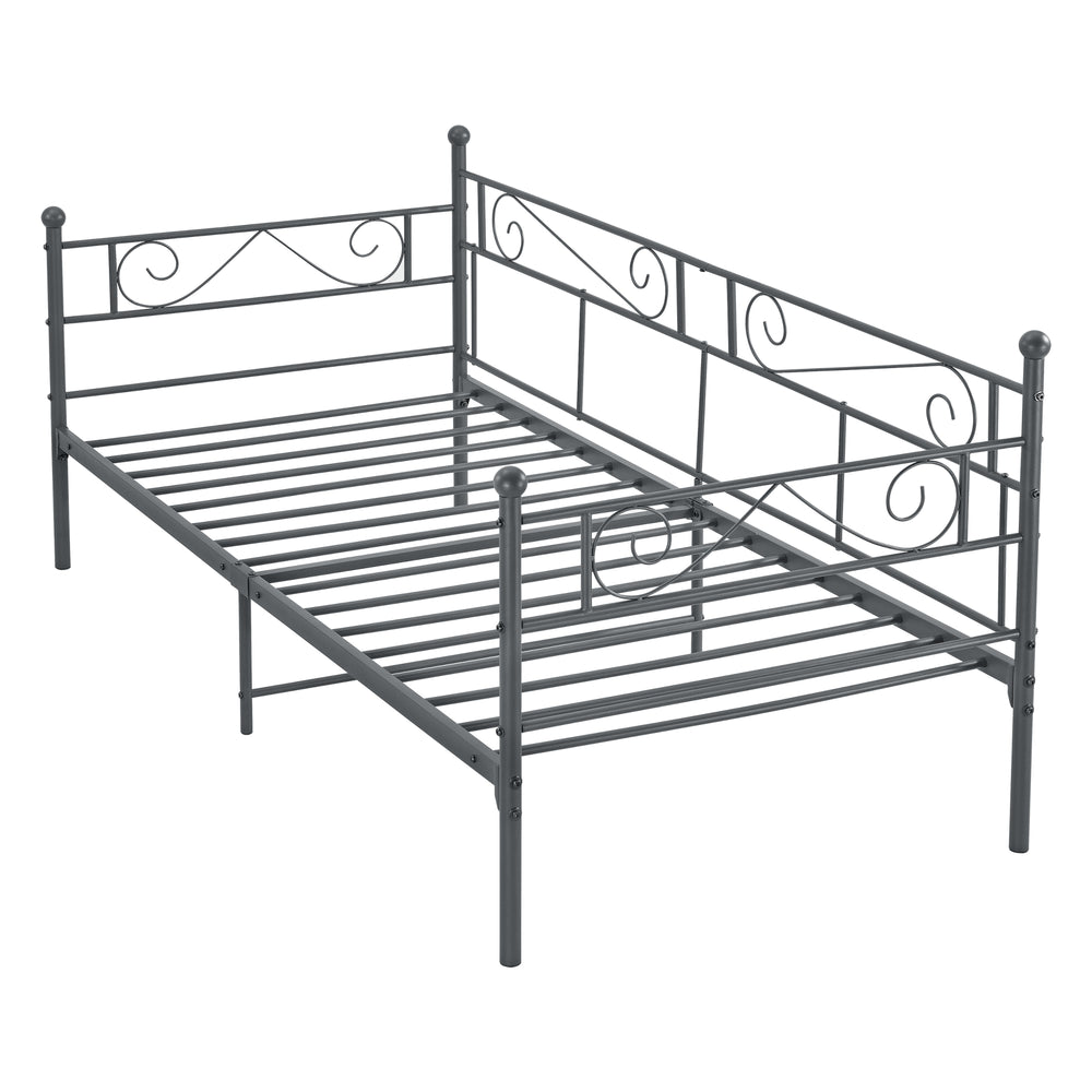 Cama de metal Kerava 90x200 cm en varios colores en.casa - premiumXL