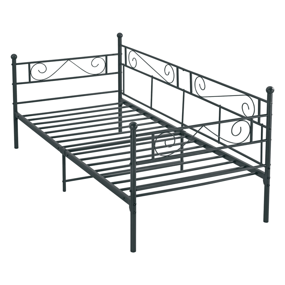 Cama de metal Kerava 90x200 cm en varios colores en.casa - premiumXL