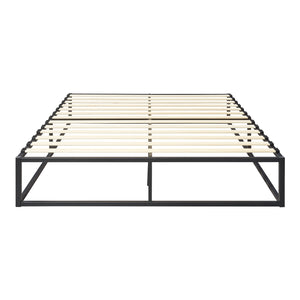 Cama de metal Kreta con colchón de espuma fría en varios colores y tamaños [en.casa]