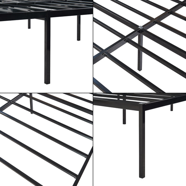 Cama de metal Vårdö [en.casa]