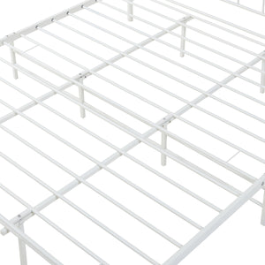 Cama de metal Florencia con colchón [en.casa]