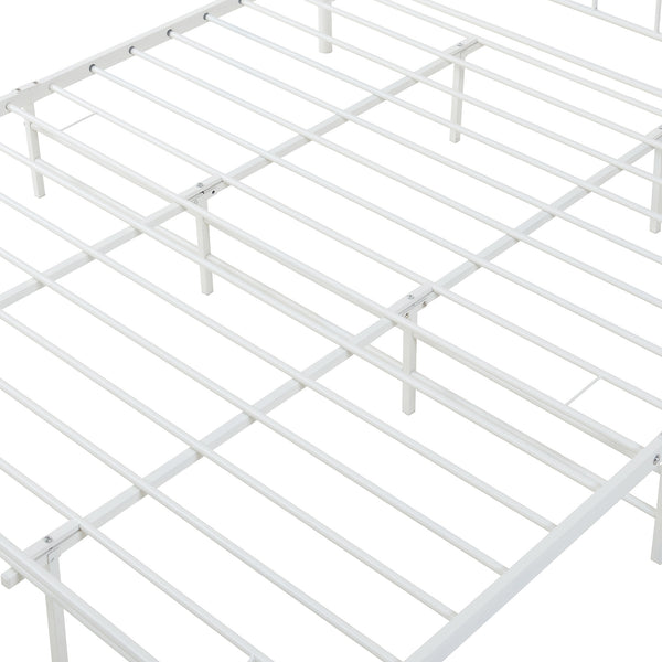 Cama de metal Florencia con colchón [en.casa]