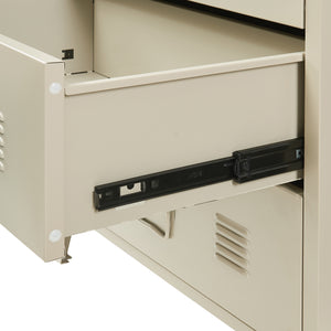 Armario metálico Hämeenlinna [en.casa]