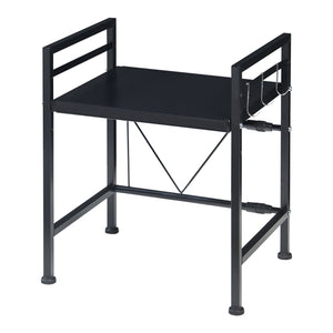 Estante de cocina Sorsele ajustable negro [en.casa]